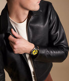 Fossil Sport Tourer Chronograph Gents Black Silicone Watch