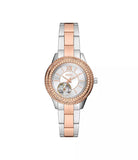 Fossil Stella Automatic Two-Tone Stainless Steel Watch