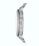 Fossil Machine Three-Hand Date Stainless Steel Mesh Watch