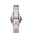 Fossil Carlie Three-Hand Date Two-Tone Stainless Steel Watch