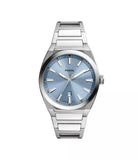 Fossil Everett Three-Hand Date Stainless Steel Watch
