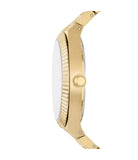 Fossil Scarlette Three-Hand Gold-Tone Stainless Steel Watch