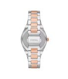 Fossil Scarlette Three-Hand Two-Tone Stainless Steel Watch