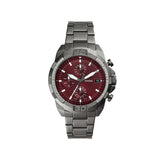 Fossil Men's Bronson Chronograph Smoke Stainless Steel Watch