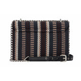 Replay Women's Striped Phoenix Bag with Archive Logo