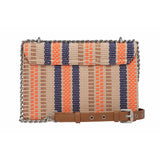 Replay Women's Striped Phoenix Bag with Archive Logo