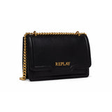 Replay Women's Solid-Color Crossbody Bag With Logo