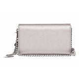 Replay Women's Flap Crossbody Bag with Saffiano effect