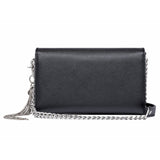 Replay Women's Flap Crossbody Bag with Saffiano effect