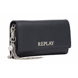 Replay Women's Flap Crossbody Bag with Saffiano effect