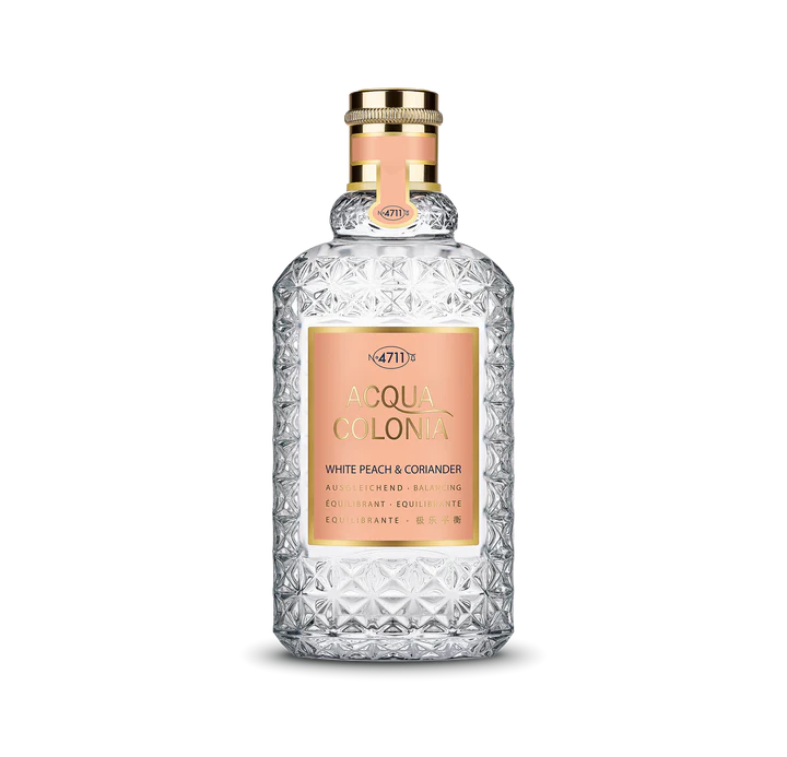 4711 Acqua Colonia White Peach & Coriander Eau De Cologne 170ml | Beauty | Beauty Fragrances | Beauty Men fragrances | Beauty Women fragrances | departure-to-desk | Men | Mens | Spring Festival | Women | Womens