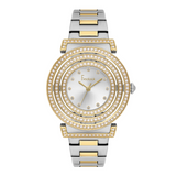 Freelook women's watch with silver dial and stainless steel bracelet