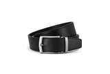 Samsonite AAMIR II BIZ PIN Plate 04 Black Leather Belt