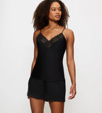 Triumph Wild Azalea Florale Black Pajama Set