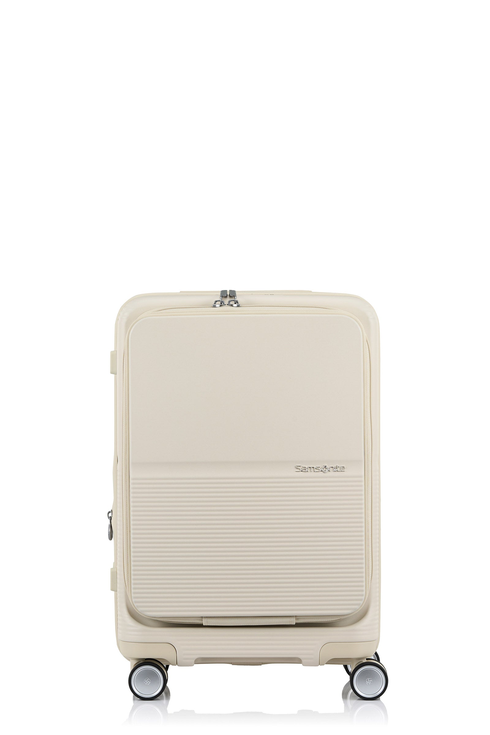 Samsonite Flatform Spinner Ivory Hard Luggage