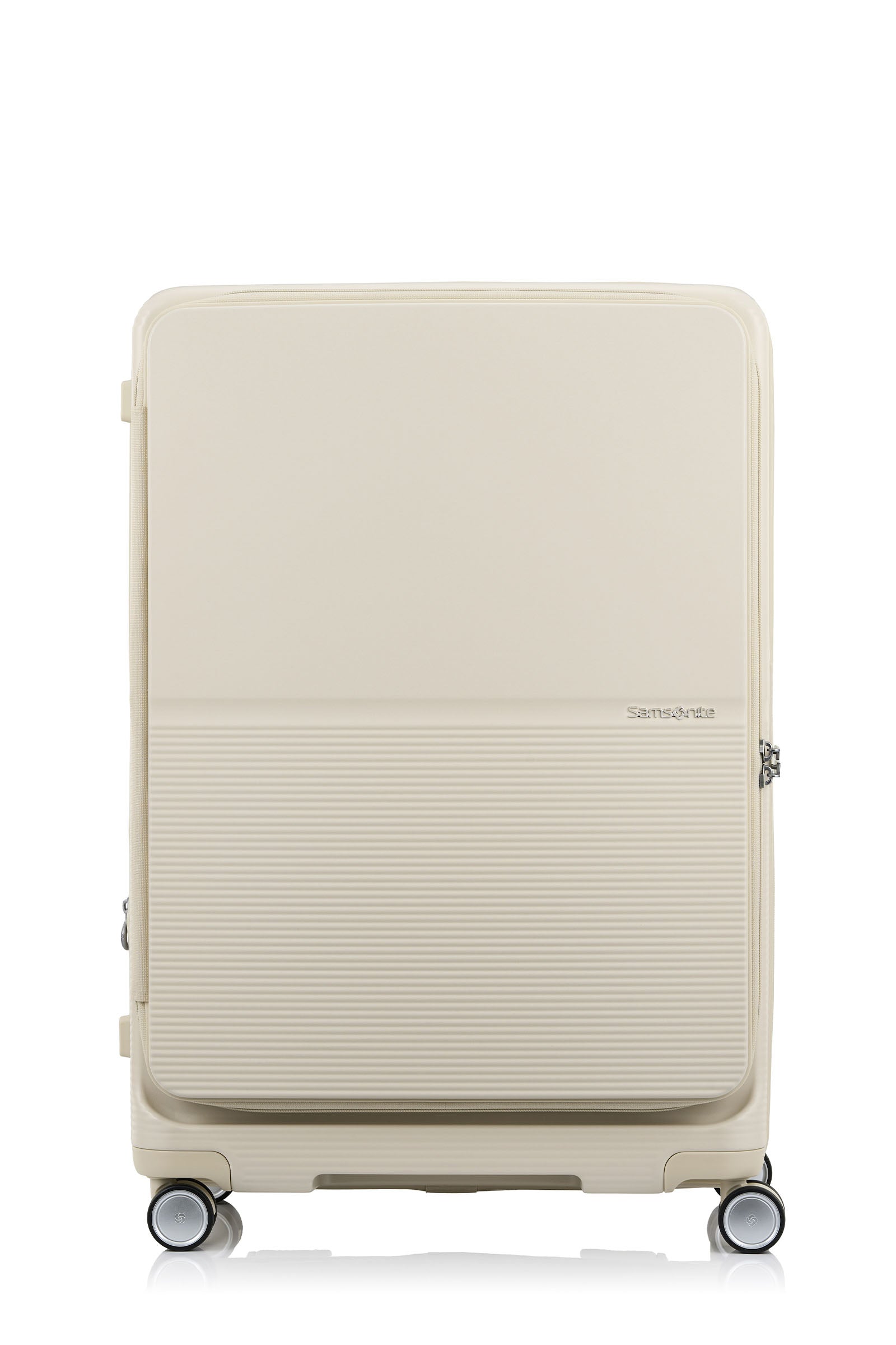 Samsonite Flatform Spinner Ivory Hard Luggage