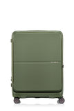 Samsonite Flatform Spinner Metallic Green Hard Luggage