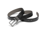 Samsonite AAMIR II Bizctr Square Black Leather Belt