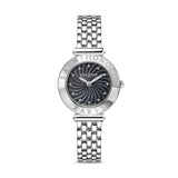 Saint Honore Gala Women's Black MOP Dial Stainless Steel Silver Watch