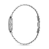 Saint Honore Gala Women's Black MOP Dial Stainless Steel Silver Watch