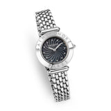 Saint Honore Gala Women's Black MOP Dial Stainless Steel Silver Watch