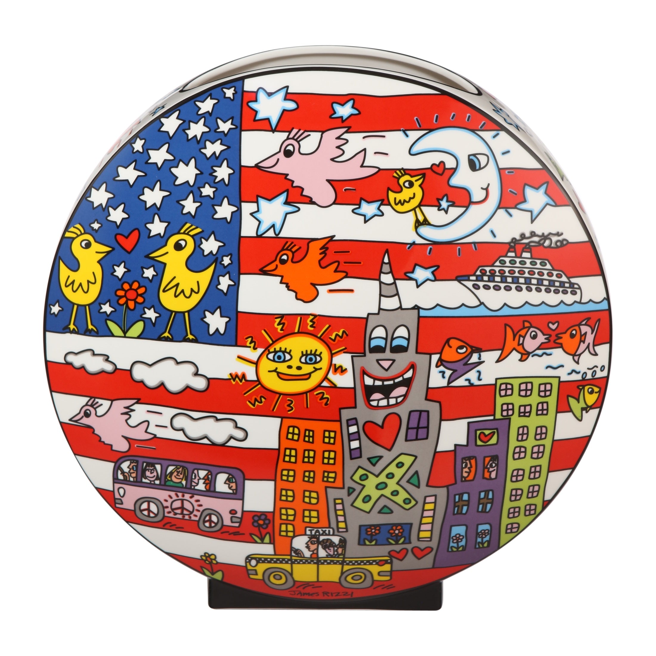 Goebel James Rizzi Jumbotasse My New York City Day Für 500ml Porzellan Goebel Porzellanmanufactur Goebel James Rizzi Jumbotasse My New York City Day Für 500ml Porzellan Goebel Porzellanmanufactur