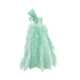 Gaby Charbachy Women's Fashionable Aqua Dress