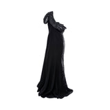 Gaby Charbachy Women's Long Black Dress