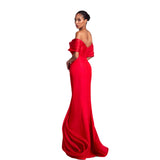 Gaby Charbachy Women's Red Long Dress