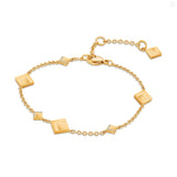 Guy Laroche Audrey Ladies Gold Plated Bracelet With Crystals