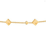 Guy Laroche Audrey Ladies Gold Plated Bracelet With Crystals