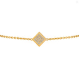 Guy Laroche Vivienne Ladies Gold Plated Bracelet With Crystals