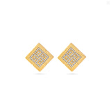 Guy Laroche Vivienne Ladies Gold Plated Earring With Crystals