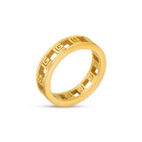 Guy Laroche Audrey Ladies Gold-Plated Ring Size 54