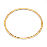 Guy Laroche Grace Ladies Gold Plated Bangle With Green Enamel & Crystals