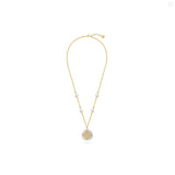 Guy Laroche Gisele Ladies Gold Platec Necklace with Perls & Crystals