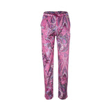 Gaelle Women's Multi-color Purple  Trouser
