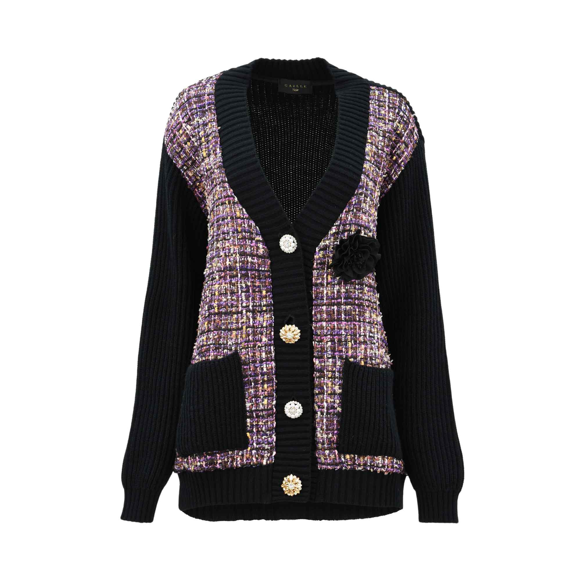Gaelle Women's Multi-color Cardigan | Cardigan | GCC | Sweaters and Cardigans | Winter 2024 | Women | Women All Clothing | Womens | Womens Fashion Gaelle Women's Multi-color Cardigan | Cardigan | GCC | Sweaters and Cardigans | Winter 2024 | Women | Women All Clothing | Womens | Womens Fashion