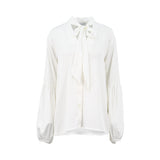 Gaelle Women's White Blouse