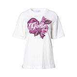 Gaelle Women's White T-shirt