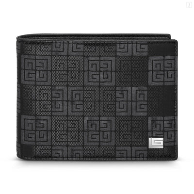 Guy Laroche Gabriel Black Vegan Leather Wallet