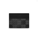 Guy Laroche Gabriel Gents Black Vegan Leather Card Case