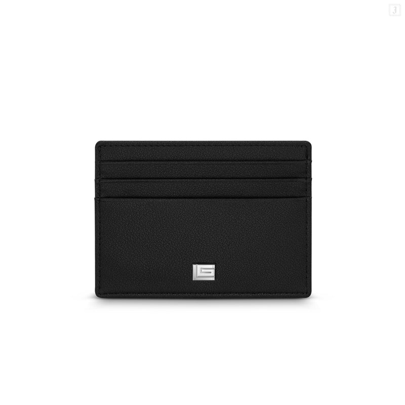 Guy Laroche Gabriel Gents Black Vegan Leather Card Case