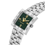 Guy Laroche Camille Gents Green Dial Stainless Steel Watch