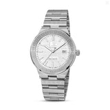 Guy Laroche Sacha Gents Silver Dial Stainless Steel Watch
