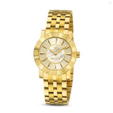 Guy Laroche Alex Ladies Light Champagne Dial Gold Plated Watch