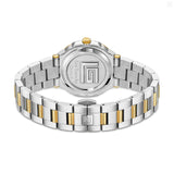 Guy Laroche Charlie Ladies White Dial Stainless Steel Gold Plated Watch