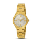 Guy Laroche Sacha Ladies Watch Set with Gold-Plated Bracelet, Necklace, and Earrings