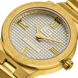 Guy Laroche Sacha Ladies Watch Set with Gold-Plated Bracelet, Necklace, and Earrings