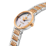 Guy Laroche Ariane Ladies White MOP Dial Stainless Steel Rose Gold Watch